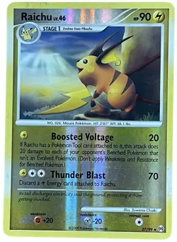 Pokemon Holo Lot Tyranitar Raichu Scyther Grimer Piplup Vintage Cards - Image 4