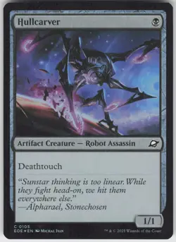 MTG Hullcarver 105 Edge of Eternities C Foil NM - Image 1
