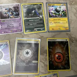 Pokemon lot of 23 Cards Reverse Holos, Stamped Energy Cards, Collector binder - Image 4