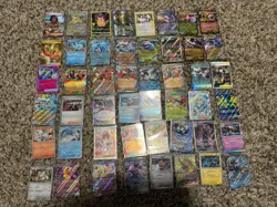 Pokemon TCG 48-Card Lot Assorted Cards RARE HOLO FULL ART ILLUSTRATION - Image 1
