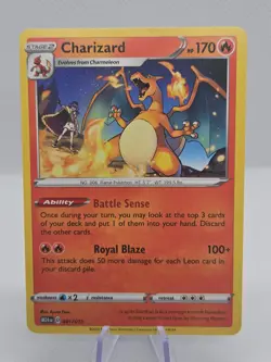 Charizard 001/015 Battle Academy Charizard Pokemon Card NM - Image 1