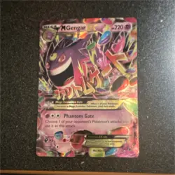 Pokemon M Gengar EX 35/119 Mega Ultra Rare Holo 220 HP XY Phantom Forces Card - Image 1