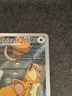 Pokemon TCG Team Rockets Raticate IR Card 202/182 Destined Rivals - Image 4