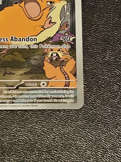 Pokemon TCG Team Rockets Raticate IR Card 202/182 Destined Rivals - Image 5