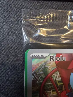 Riolu MEP 010 Promo Illustration Rare Mega Evolution Sealed NM Pokemon Card - Image 2
