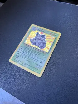 Pokemon Nidoking 11/102 Base Set Holo Rare 90 MP 1999 Wizards of the Coast Card - Image 3