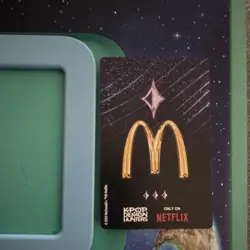 Netflix McDonald's KPOP Demon Hunters Rumi Art Card 2024 Set English - Image 2