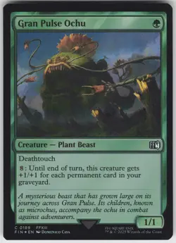 MTG Gran Pulse Ochu 189 FINAL FANTASY C Foil NM - Image 1