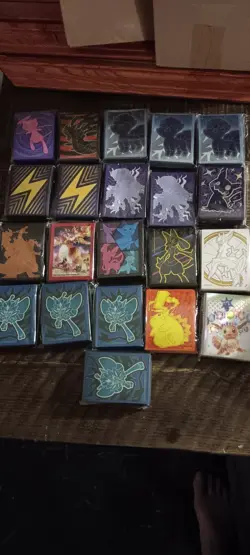 Pokemon 21 packs of Card Sleeves misc - Image 1