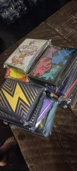 Pokemon 21 packs of Card Sleeves misc - Image 2