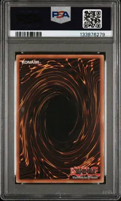 2004 YU-GI-OH! INVASION OF CHAOS 1ST EDITION #065 DARK MAGICIAN OF CHAOS PSA 8 - Image 2