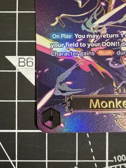 English - Monkey D. Luffy OP09-119 SP “Carrying On His Will” One Piece Card NM - Image 3