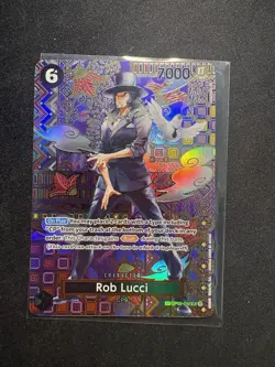 Rob Lucci (SP) OP03-092 Awakening of the New Era ONE PIECE Foil NM ENGLISH - Image 1