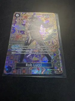 Rob Lucci (SP) OP03-092 Awakening of the New Era ONE PIECE Foil NM ENGLISH - Image 2
