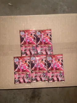 One Piece Extra Booster Heroines Edition EB-03 (5) Pack Lot English Sealed - Image 1
