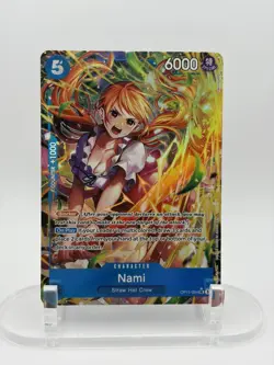 Nami OP11-054 SR Alt Art | One Piece: A Fist Of Divine Speed NM ENGLISH - Image 1