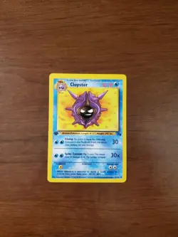 Cloyster - 1999 Pokemon Fossil Set - #32/62 - 1st Edition - Image 1