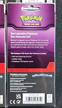6 New Sealed Knock Out Collection Booster Packs Lot Pokemon TCG Suicune Kyogre - Image 5