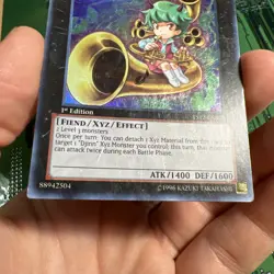 Melomelody the Brass Djinn - YS12-EN042 - Super Rare 1st Edition Yugioh Card MP - Image 4