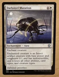 MTG Darksteel Mutation Card, MINT, Commander 2021 - Image 1