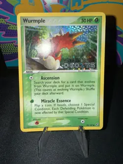 Wurmple - Pokemon Card - Deoxys 82/107 Common Reverse Holo Stamped - Image 3