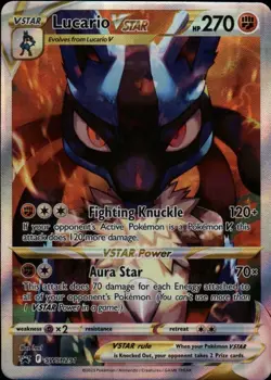 Lucario VSTAR Holo Promo SWSH: Sword & Shield Promo Cards SWSH291 NM - Image 1
