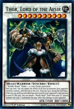 YUGIOH Nordic / Aesir Deck Complete 40 - Cards + Extra - Image 1