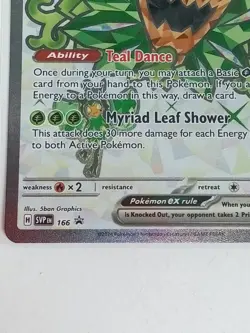Teal Mask Ogerpon Ex 166 Black Star Promo Holo Pokemon Card 2024 - Image 3