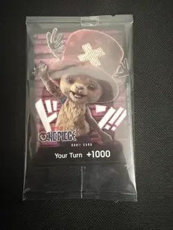 Tony Tony Chopper 2026 C2E2 One Piece Promo Card English Sealed - Image 1