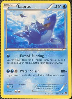 Lapras 28/122 Breakpoint Regular - Pokemon Card - Image 1