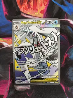 Mega Froslass EX 310 HP Foil Pokemon TCG Card 265/217 ASC EN English - Image 2