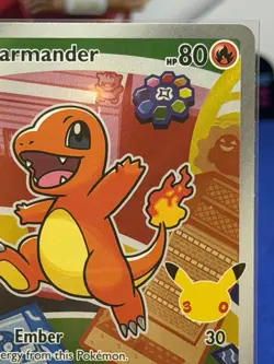 2026 Charmander MEP 038 First Partner Illustration Rare Promo Pokemon card - Image 3