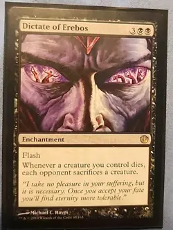 Dictate of Erebos [Journey into Nyx] Magic MTG Cards NM/LP - Image 1