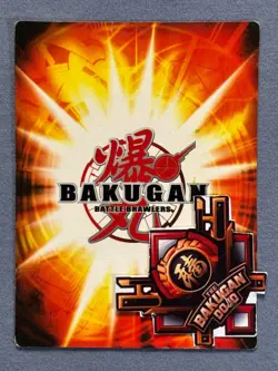 Bakugan Poison Sting 🔴 Red Ability Card 1/8f New Vestroia Scorpion - Image 3