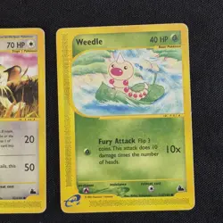 Pokemon Skyridge Card Lot - 5 Card Lot Persian Growlithe - HP DMG READ DESCRIP - Image 3