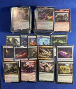 100 MTG MAGIC THE GATHERING CARDS LOT - Image 1
