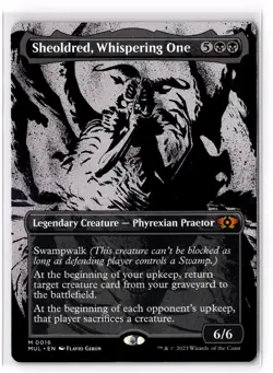 Sheoldred, Whispering One 16 March of the Machine: Multiverse Legends Normal NM - Image 1