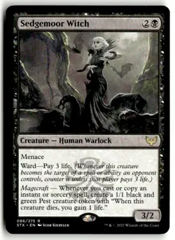 Strixhaven: School of Mages Sedgemoor Witch Expansion/Rare - Image 1