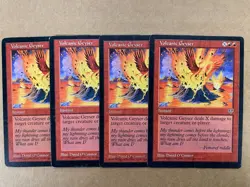 MTG 4x Volcanic Geyser Mirage Magic the Gathering x4 HP - Image 1