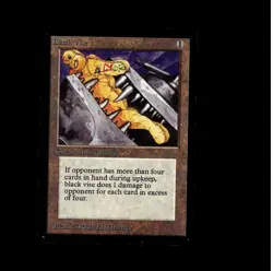 Magic the Gathering BLACK VISE Beta MTG - Image 1