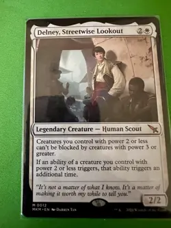 Delney, Streetwise Lookout Murders at Karlov Manor MKM 0012 Magic: The Gathering - Image 1