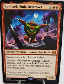 Raphael, Ninja Destroyer M Teenage Mutant Ninja Turtles 102 NM - Image 1
