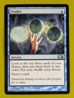 Ponder x1 Magic 2012 M12 1x Magic the Gathering MTG - Image 1