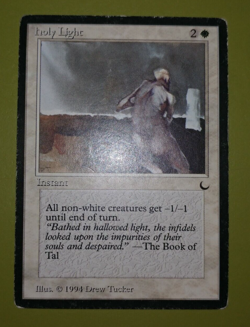 Holy Light x1 The Dark 1x Magic the Gathering MTG - Image 1