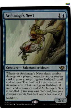 Archmage's Newt [OTJ - 39]Foil - Image 1