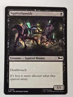 Squirrelanoids C Teenage Mutant Ninja Turtles 81 NM - Image 1