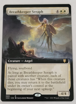 Magic The Gathering - Breathkeeper Seraph - Commander: Innistrad: Crimson Vow - Image 1