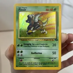 Pokemon TCG Pinsir 09/64 Jungle Holo Rare - Image 1