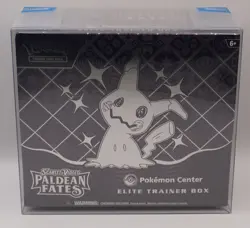 Paldean Fates Pokemon Center Exclusive ETB New Sealed Elite Trainer Box - Image 1