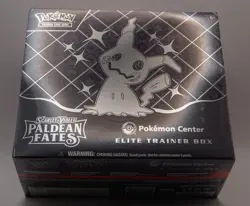 Paldean Fates Pokemon Center Exclusive ETB New Sealed Elite Trainer Box - Image 2